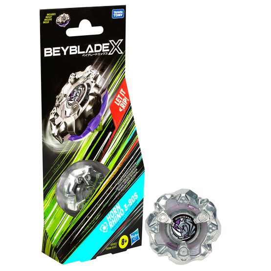Beyblade X - Horn Rhino 3-80S Booster Pack Set