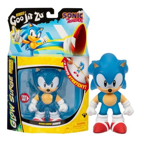 Heroes of Goo Jit Zu - Sonic the Hedgehog Hero Glow Surge Pack Assortment