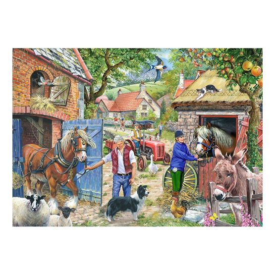 House of Puzzles - Appletree Lane 1000 Piece Jigsaw Puzzle