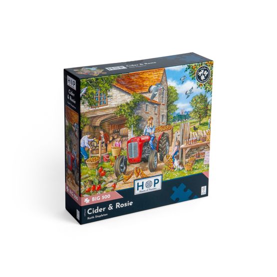 House of Puzzles - Cider &amp; Rosie BIG500 Piece Jigsaw Puzzle