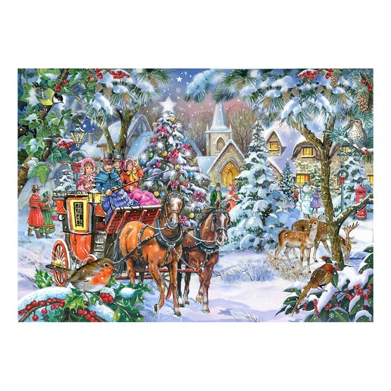 House of Puzzles - Coach Party 1000 Piece Jigsaw Puzzle