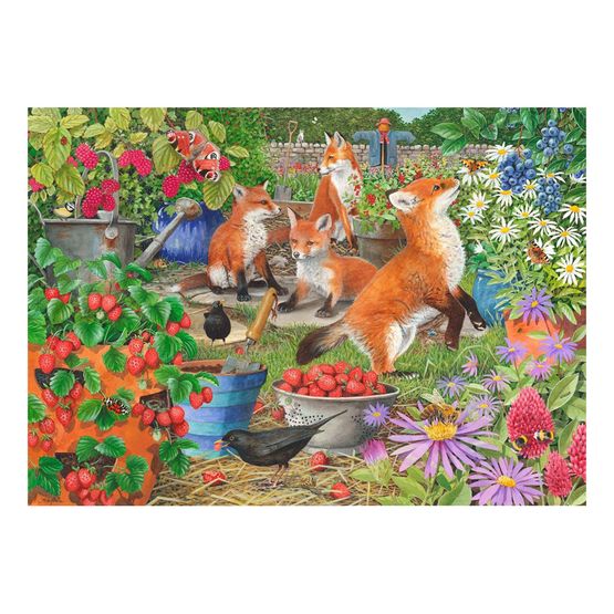 House of Puzzles - Foxy Ladies 1000 Piece Jigsaw Puzzle