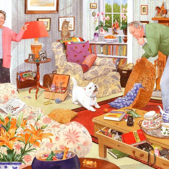 House of Puzzles - Where Are My Glasses 1000 Piece Jigsaw Puzzle