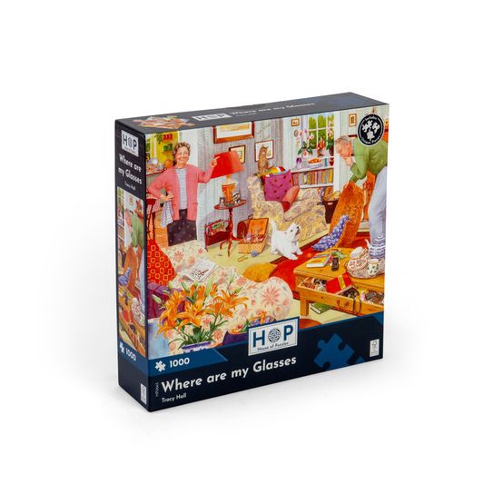 House of Puzzles - Where Are My Glasses 1000 Piece Jigsaw Puzzle