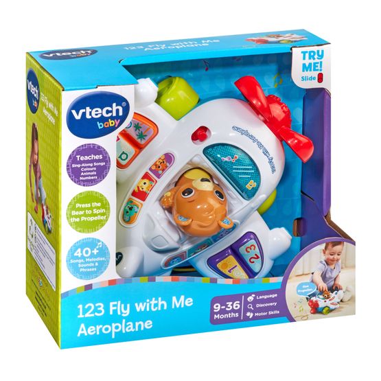 VTech Baby - 123 Fly With Me Aeroplane