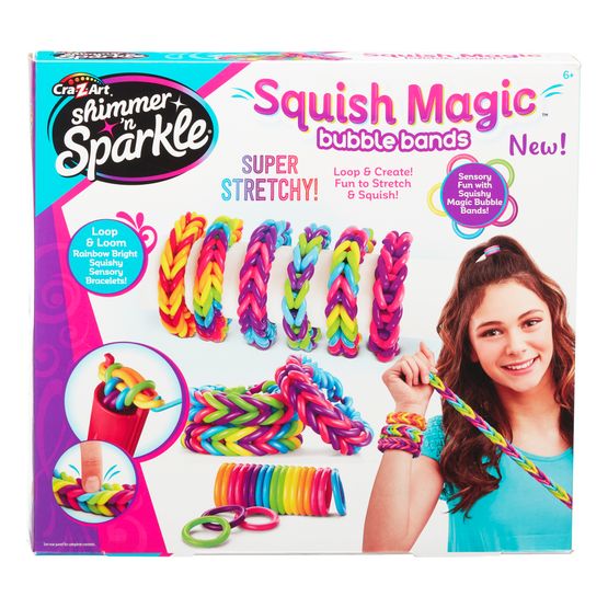 Shimmer 'n Sparkle - Squish Magic Bubble Bands
