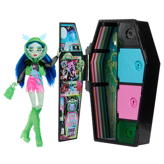 Monster High - Skulltimate Secrets Neon Frights Ghoulia Yelps Doll