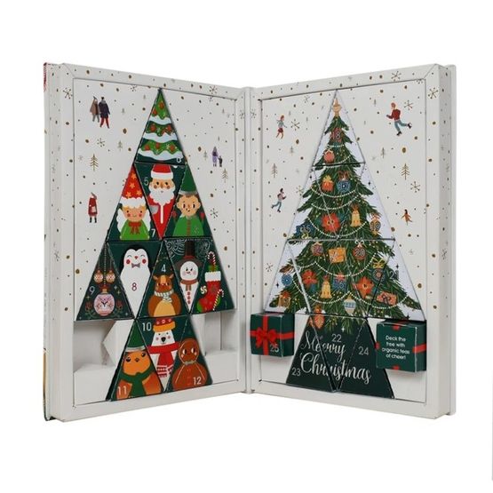 English Tea Shop Organic - Advent Calendar Tea Book White