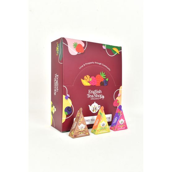 English Tea Shop Organic - Infusions Assorted Pyramid Assortment
