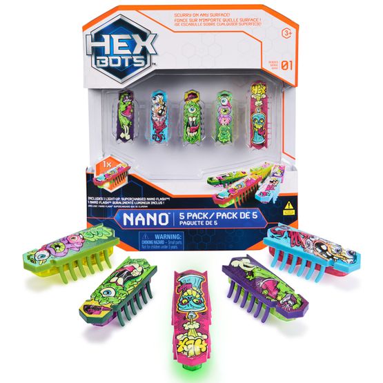 Hex Bots - Nano 5 Pack
