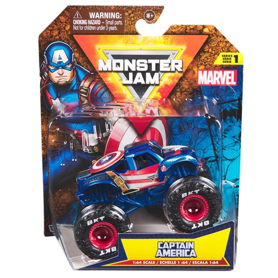 Monster Jam - 1.64 Marvel Die Cast Truck - Assortment