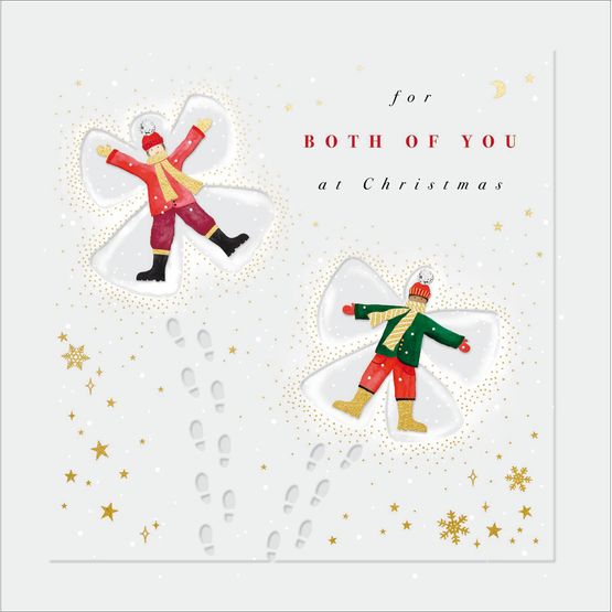 Christmas Card - Snow Angels