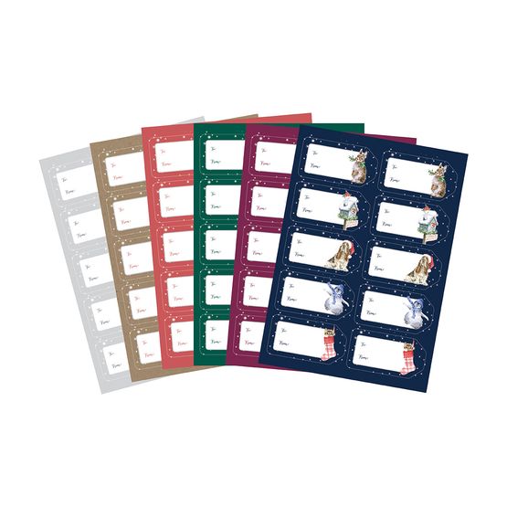 Wrendale Designs - Christmas Present Stickers