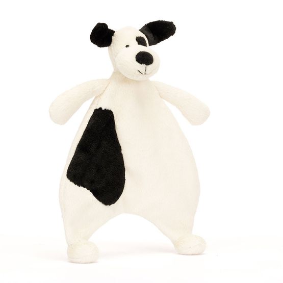 Jellycat - Bashful Black &amp; Cream Puppy Comforter