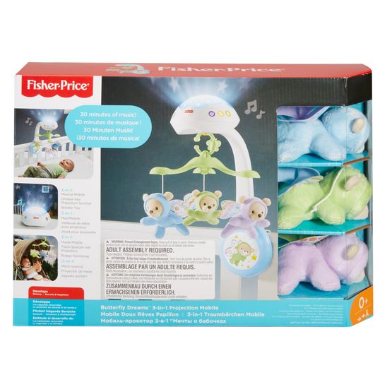 Fisher Price - Butterfly Dreams 3-in-1 Projection Mobile