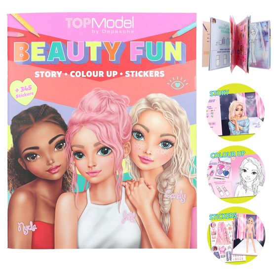 TOPModel - Colouring Book BEAUTY &amp; ME