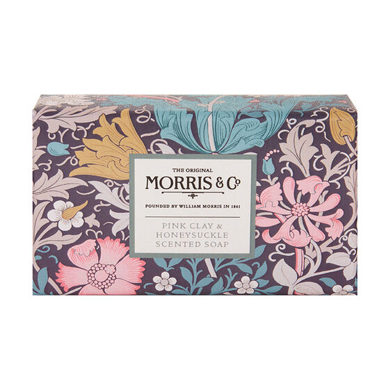 Morris & Co. - Pink Clay & Honeysuckle Scented Soap