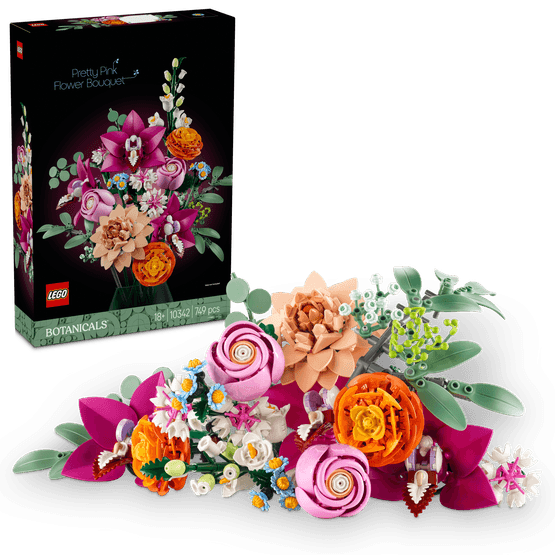 LEGO Botanicals: Pretty Pink Flower Bouquet
