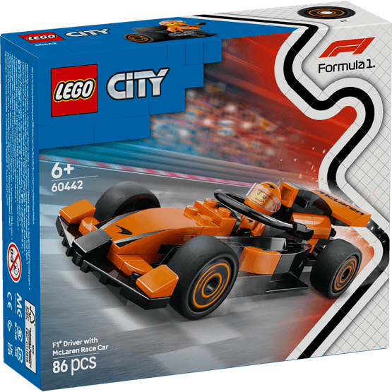 LEGO City - F1 Driver with McLaren Race Car Toy