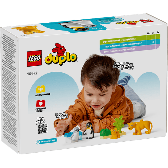 LEGO DUPLO Town - Wild Animal Families Penguins &amp; Lions