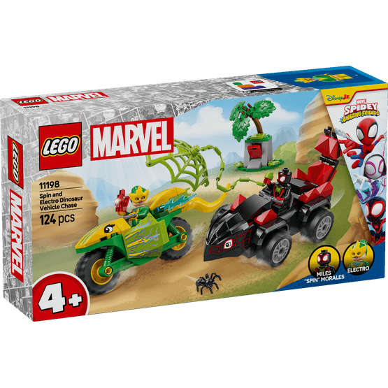 LEGO Spidey - Spin &amp; Electro Dinosaur Vehicle Chase