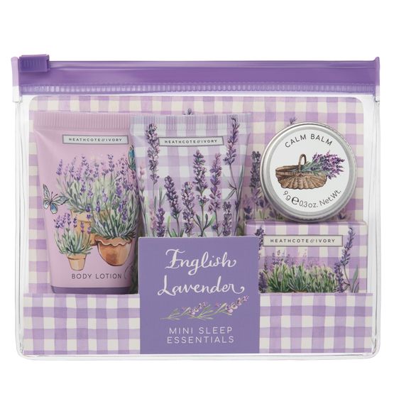 Heathcote &amp; Ivory - English Lavender Mini Sleep Essentials
