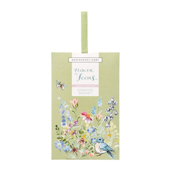 Heathcote &amp; Ivory - Flower Of Focus Single Scented Sachet