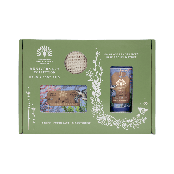 English Soap Company - Anniversary Collection Ocean Seaweed Hand &amp; Body Trio