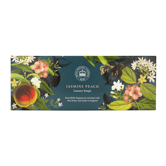English Soap Company - Kew Gardens Jasmine Peach Soap 3 x 100g