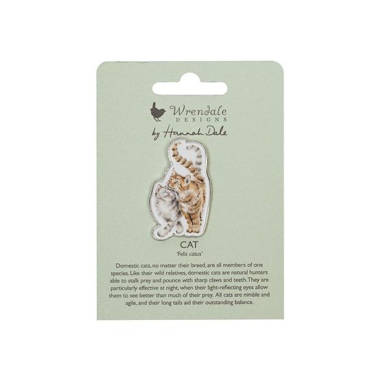 Wrendale Designs - Cat Feline Good Pin Badge