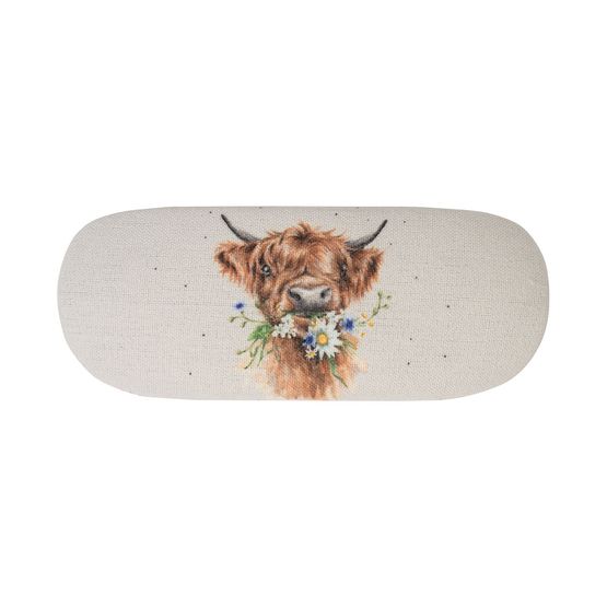 Wrendale Designs - Cow Just for Moo Glasses Case