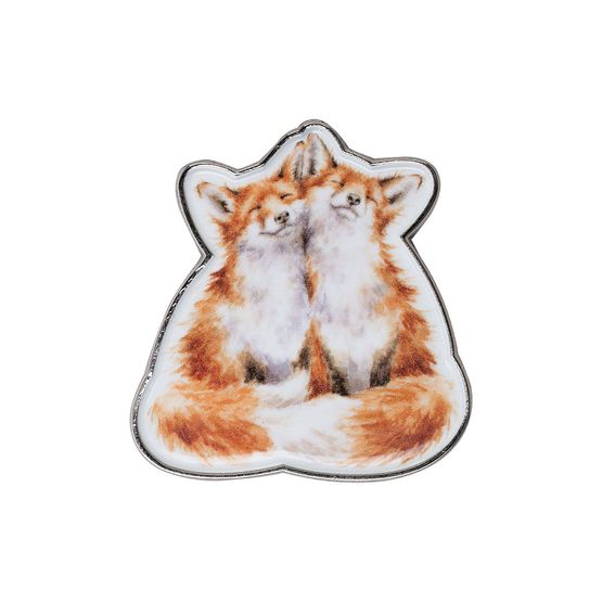 Wrendale Designs - Fox Contentment Pin Badge