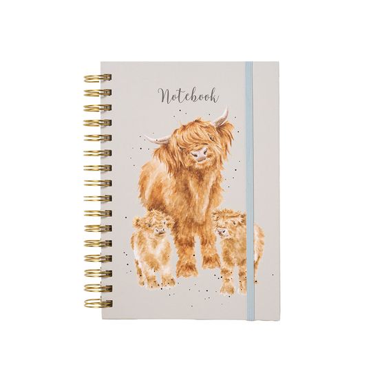 Wrendale Designs - Highland Cow Highland Coo A5 Notebook