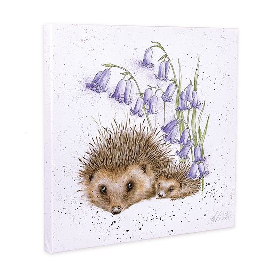 Wrendale Designs - Prickle My Fancy Hedgehog Canvas 20cm