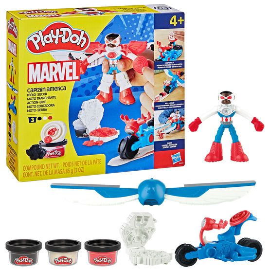 Play-Doh - Captain America Moto Slicer