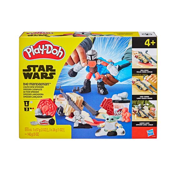 Play-Doh - Star Wars Mandalorian &amp; Grogu Speeder