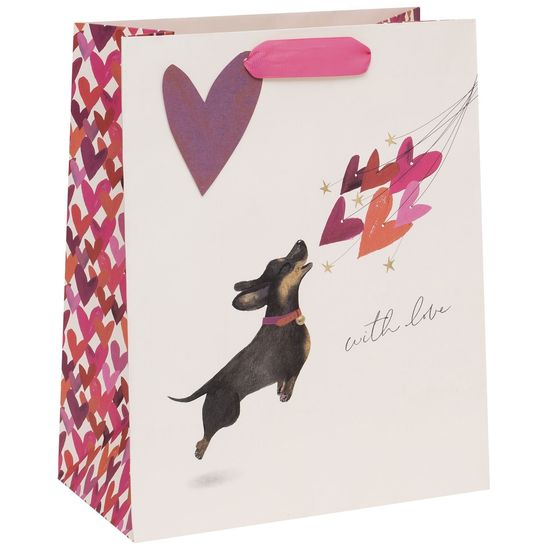 Glick - Large Gift Bag Sausage Dog Balloons