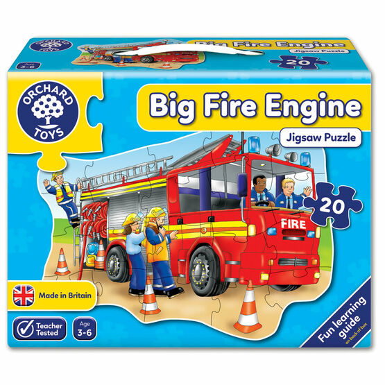 Orchard Toys - Big Fire Engine Puzzle - 258