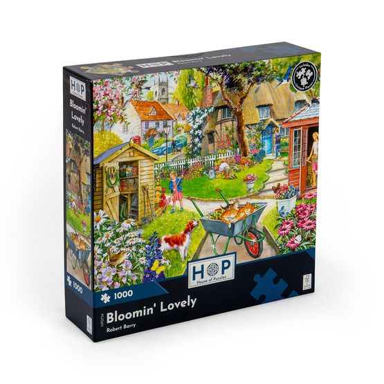 House of Puzzles - Bloomin' Lovely 1000 Piece Jigsaw Puzzle