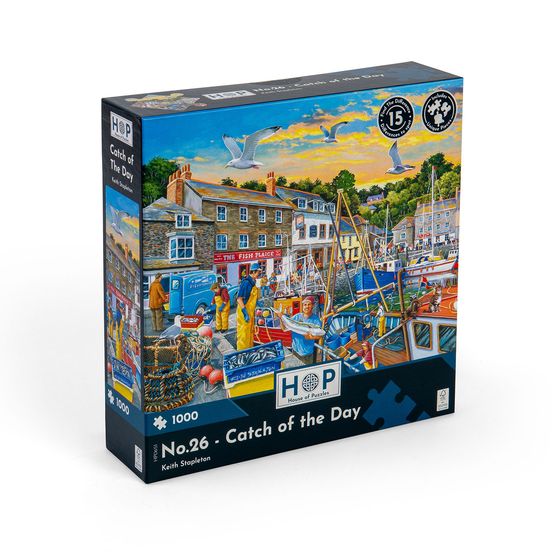 House of Puzzles - No. 26: Catch of the Day 1000 Piece Jigsaw Puzzle