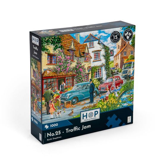 House of Puzzles - No.25: Traffic Jam 1000 Piece Jigsaw Puzzle