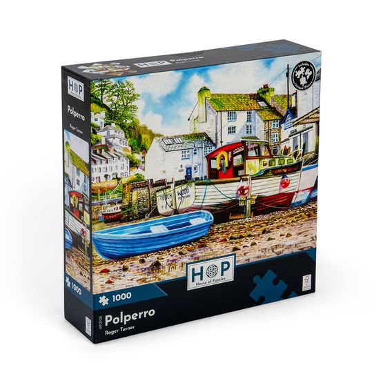 House of Puzzles - Polperro 1000 Piece Jigsaw Puzzle