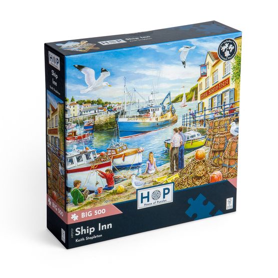 House of Puzzles - Ship Inn BIG500 Piece Jigsaw Puzzle