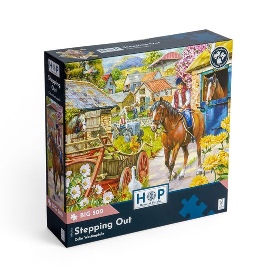 House of Puzzles - Stepping Out BIG500 Piece Jigsaw Puzzle