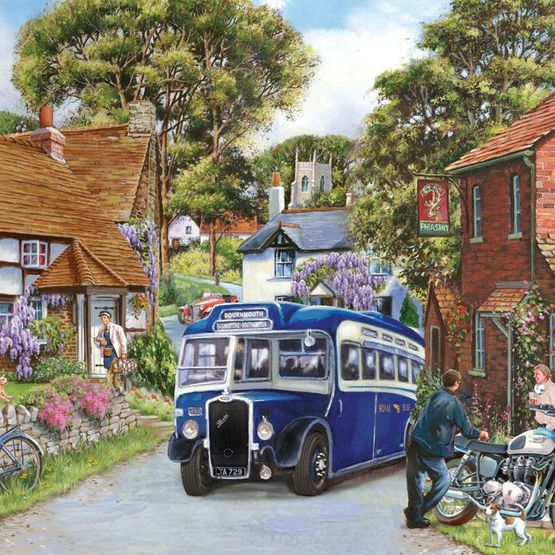 House of Puzzles - Tight Corner 500 Piece Jigsaw Puzzle