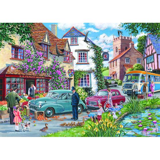House of Puzzles - Traffic Jam BIG500 Piece Jigsaw Puzzle