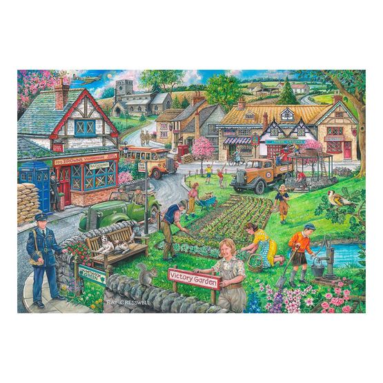 House of Puzzles - Wartime Green BIG250 Piece Jigsaw Puzzle