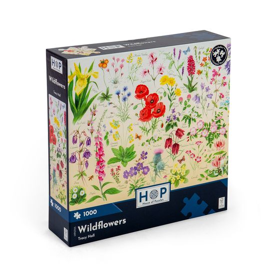 House of Puzzles - Wildflowers 1000 Piece Jigsaw Puzzle