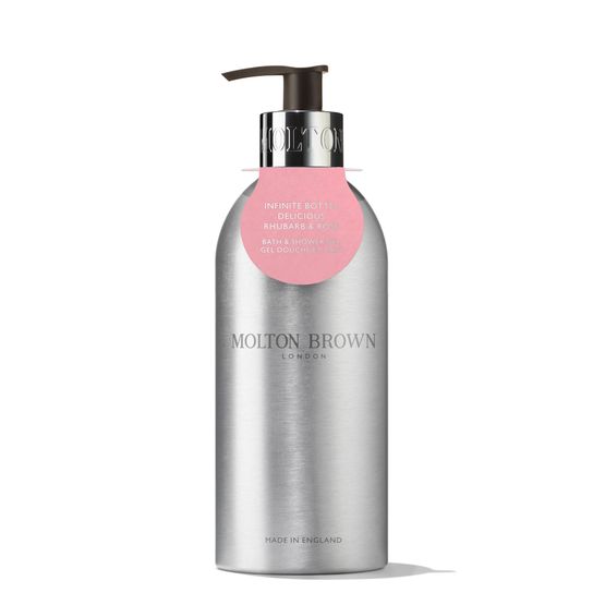 Molton Brown - Infinite Bottle Delicious Rhubarb &amp; Rose Bath &amp; Shower Gel 400ml