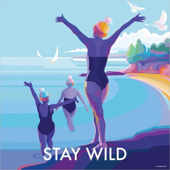 The Eco Friendly Card Co - Stay Wild Card